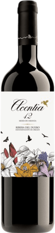 22,95 € 免费送货 | 红葡萄酒 Acontia L&B 12 Meses D.O. Ribera del Duero 卡斯蒂利亚莱昂 西班牙 Tempranillo — 丹魄 75 cl