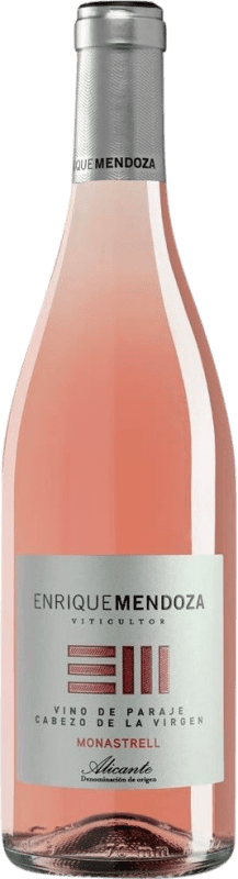8,95 € Envoi gratuit | Rosé mousseux Enrique Mendoza Rosado D.O. Alicante Communauté valencienne Espagne Monastrell Bouteille 75 cl