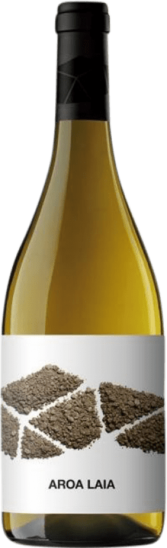 10,95 € Envío gratis | Vino blanco Vintae Aroa Laia Blanco D.O. Navarra Navarra España Garnacha Botella Magnum 1,5 L