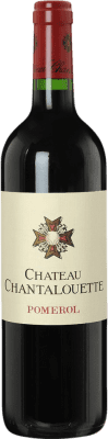 28,95 € Free Shipping | Red wine Château Chantaloutte A.O.C. Pomerol France Merlot, Cabernet Sauvignon, Cabernet Franc Bottle 75 cl