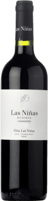 28,95 € Kostenloser Versand | Rotwein Viña Las Niñas Reserve Chile Carmenère Flasche 75 cl