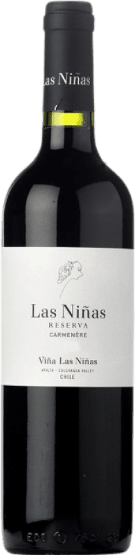 22,95 € Free Shipping | Red Wine Viña Las Niñas Reserve — Aged Chile Carmenère 75 cl