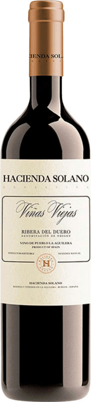 59,95 € Free Shipping | Red wine Hacienda Solano Viñas Viejas D.O. Ribera del Duero Castilla y León Spain Tempranillo Magnum Bottle 1,5 L