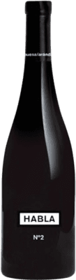 44,95 € 免费送货 | 红酒 Habla Nº 2 Collection I.G.P. Vino de la Tierra de Extremadura 埃斯特雷马杜拉 西班牙 Tempranillo 瓶子 75 cl