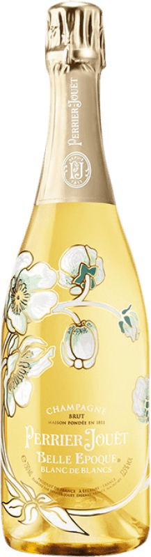 1 389,95 € Бесплатная доставка | Белое игристое Perrier-Jouët Belle Epoque Blanc de Blancs A.O.C. Champagne шампанское Франция Chardonnay бутылка Магнум 1,5 L