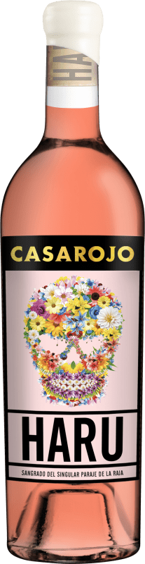 24,95 € Envío gratis | Espumoso rosado Casa Rojo Haru Rosado D.O. Jumilla España Syrah, Garnacha, Monastrell Botella Magnum 1,5 L