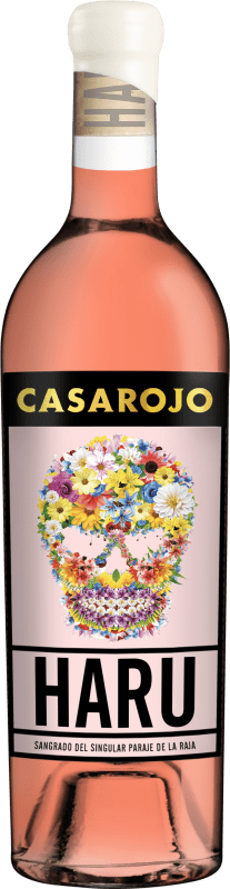 25,95 € Kostenloser Versand | Rosé Sekt Casa Rojo Haru D.O. Jumilla Spanien Syrah, Garnacha — Grenache, Monastrell Magnumflasche 1,5 L