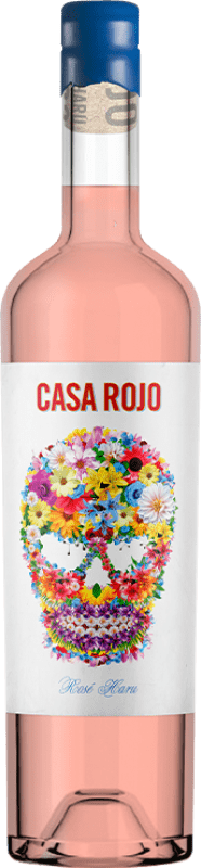 17,95 € Spedizione Gratuita | Vino rosato Casa Rojo Haru Rosado D.O. Jumilla Spagna Syrah, Grenache, Monastrell Bottiglia 75 cl