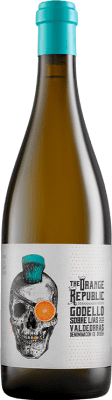 10,95 € Spedizione Gratuita | Vino bianco Casa Rojo The Orange Republic Modelo sobre lías D.O. Valdeorras Galizia Spagna Godello Bottiglia 75 cl