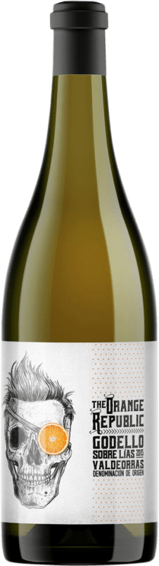 24,95 € Spedizione Gratuita | Vino bianco Casa Rojo The Orange Republic Modelo sobre lías D.O. Valdeorras Galizia Spagna Godello Bottiglia 75 cl