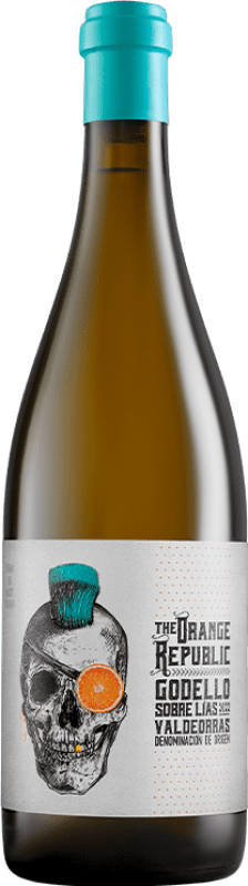 25,95 € Envio grátis | Vinho branco Casa Rojo The Orange Republic Modelo sobre lías D.O. Valdeorras Galiza Espanha Godello Garrafa 75 cl