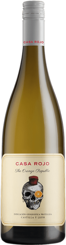 17,95 € Envío gratis | Vino Naranja Casa Rojo Republic Modelo Sobre Lías D.O. Valdeorras Galicia España Godello 75 cl