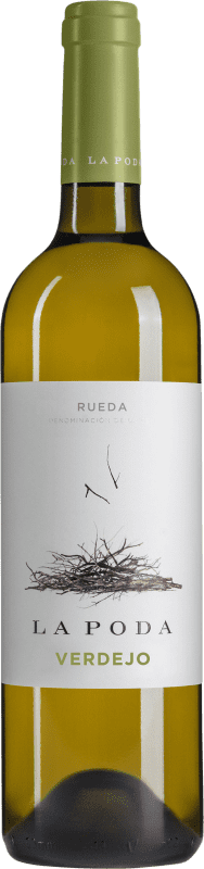 8,95 € 免费送货 | 白酒 Palacio La Poda D.O. Rueda 卡斯蒂利亚莱昂 Verdejo 瓶子 75 cl