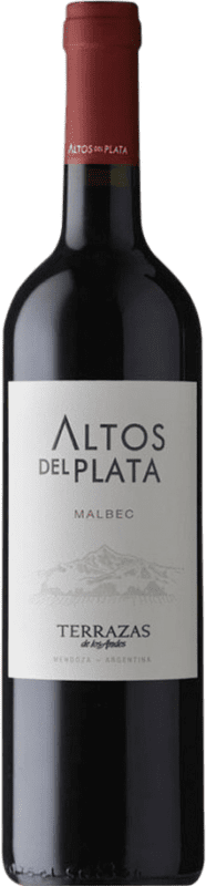 9,95 € Envio grátis | Vinho tinto Terrazas de los Andes Altos del Plata I.G. Mendoza Mendoza Argentina Malbec Garrafa 75 cl
