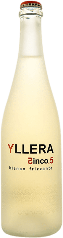 9,95 € Envio grátis | Vinho branco Yllera Cinco.5 Blanco Frizzante 5.5 Espanha Verdejo Garrafa 75 cl