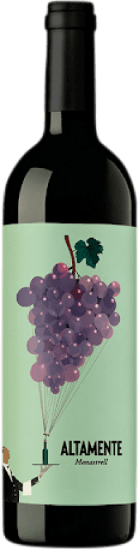 8,95 € Envío gratis | Vino tinto Altamente Vinos D.O. Jumilla España Monastrell Botella 75 cl