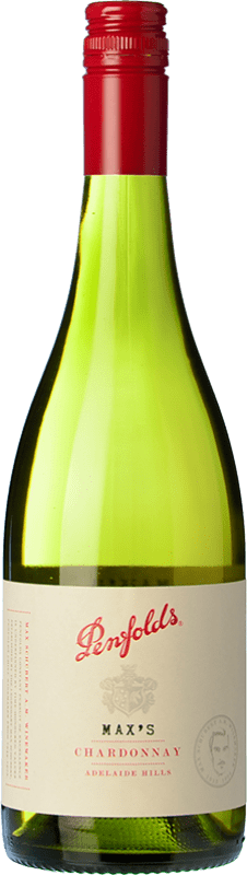 24,95 € Envío gratis | Vino blanco Penfolds Max I.G. Southern Australia Southern Australia Australia Chardonnay Botella 75 cl
