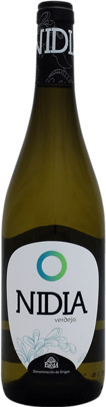 12,95 € Free Shipping | White wine Nidia D.O. Rueda Castilla y León Verdejo Bottle 75 cl