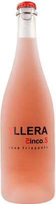 10,95 € 免费送货 | 玫瑰气泡酒 Yllera Cinco.5 Rosé Frizzante 5.5 年轻的 D.O. Rueda 卡斯蒂利亚莱昂 西班牙 Tempranillo, Verdejo 瓶子 75 cl
