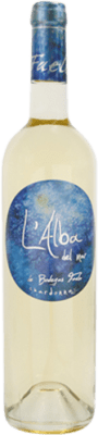 9,95 € 免费送货 | 白酒 Faelo L'alba del Mar D.O. Alicante 巴伦西亚社区 西班牙 Chardonnay 瓶子 75 cl