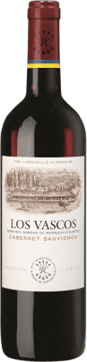 15,95 € 免费送货 | 红酒 Barons de Rothschild Los Vascos I.G. Valle de Colchagua 科尔查瓜谷 智利 Cabernet Sauvignon 瓶子 75 cl