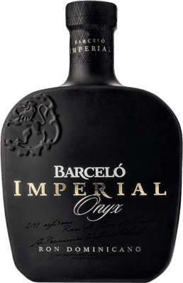 44,95 € Envio grátis | Rum Barceló Imperial Premium Onyx República Dominicana Garrafa 70 cl