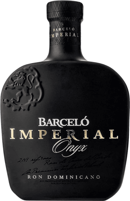 46,95 € Бесплатная доставка | Ром Barceló Onyx Premium — Премиум, Imperial — Имперский Доминиканская Респблика 70 cl