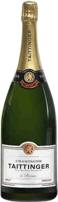 133,95 € Envoi gratuit | Blanc mousseux Taittinger Brut Réserve A.O.C. Champagne Champagne France Pinot Noir, Chardonnay, Pinot Meunier Bouteille Magnum 1,5 L