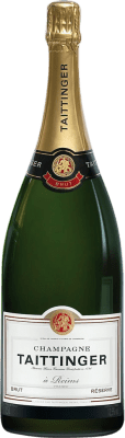 125,95 € Free Shipping | White sparkling Taittinger Brut Reserve A.O.C. Champagne Champagne France Pinot Black, Chardonnay, Pinot Meunier Magnum Bottle 1,5 L