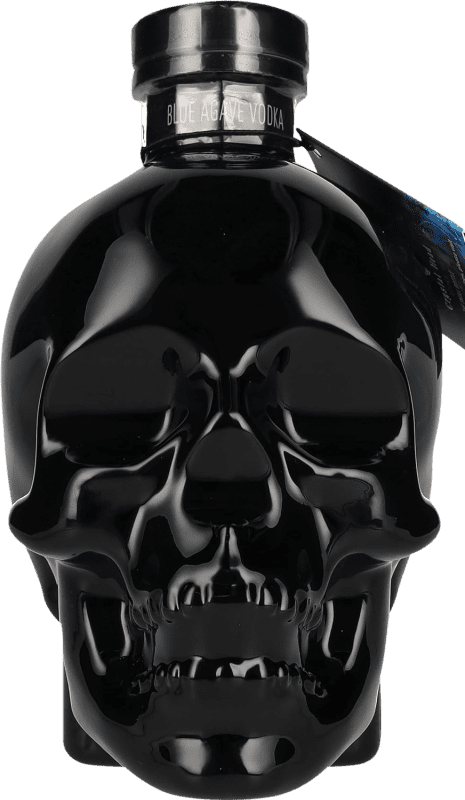 58,95 € 免费送货 | 伏特加 Brockmans Crystal Head Onyx 加拿大 瓶子 70 cl