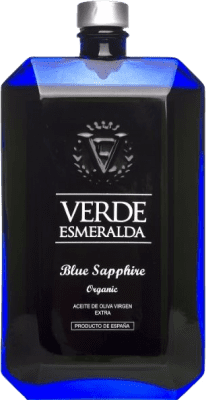 42,95 € 送料無料 | オリーブオイル Verde Esmeralda Premium Blue Sapphire Organic Ecológico Picual ボトル Medium 50 cl