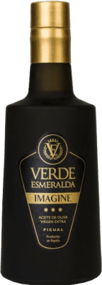 31,95 € Envío gratis | Aceite de Oliva Verde Esmeralda Imagine AOVE Virgen Extra España Picual Botella Medium 50 cl