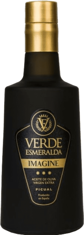 31,95 € Free Shipping | Olive Oil Verde Esmeralda Imagine EVOO Extra Virgin Spain Picual Medium Bottle 50 cl