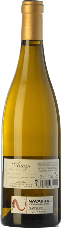 23,95 € Free Shipping | White wine Artadi Artazu Santa Cruz D.O. Navarra Navarre Spain Grenache White Bottle 75 cl
