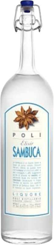 26,95 € 免费送货 | 利口酒 Poli Sambuca Elixir 瓶子 70 cl