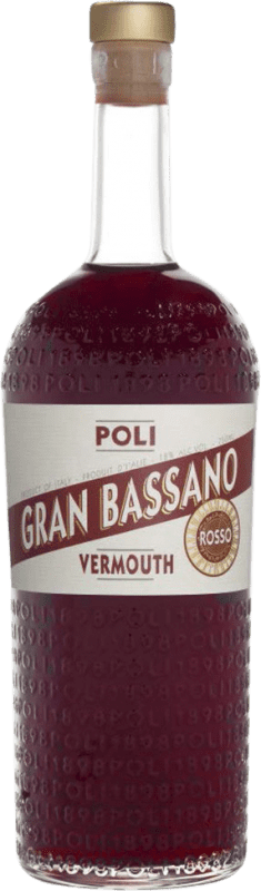 27,95 € Бесплатная доставка | Вермут Poli Gran Bassano Rosso Италия бутылка 75 cl