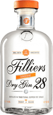 43,95 € 免费送货 | 金酒 Gin Filliers 28 比利时 中瓶装 50 cl Tangerine — 橘子