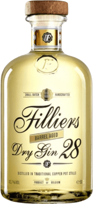 44,95 € Бесплатная доставка | Джин Gin Filliers Barrel Aged Dry Gin 28 бутылка Medium 50 cl