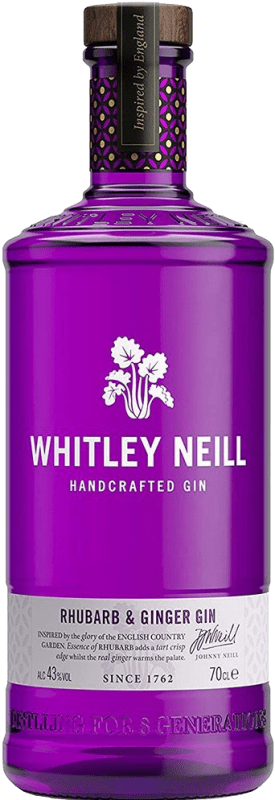 26,95 € Envoi gratuit | Genièvre Gin Whitley Neill Royaume-Uni 70 cl Ginger — Gingembre, Rhubarb — Rhubarbe