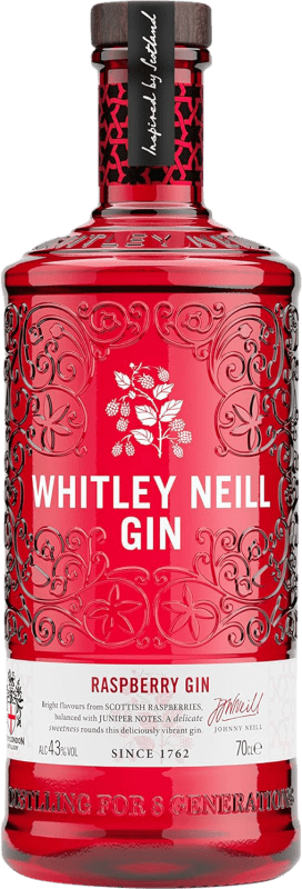 28,95 € Spedizione Gratuita | Genever Gin Whitley Neill Regno Unito 70 cl Raspberry — Lampone