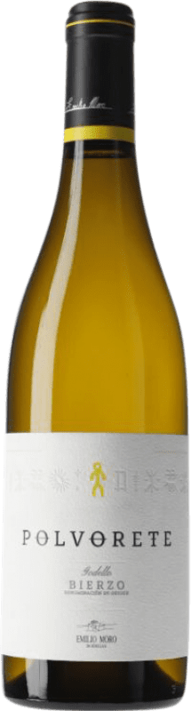 12,95 € 免费送货 | 白酒 Emilio Moro Polvorete Blanco D.O. Bierzo 卡斯蒂利亚莱昂 西班牙 Godello 瓶子 75 cl