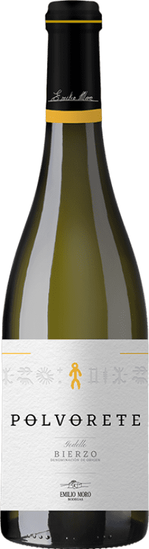 12,95 € Spedizione Gratuita | Vino bianco Emilio Moro Polvorete Blanco D.O. Bierzo Castilla y León Spagna Godello Bottiglia 75 cl