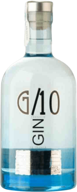 39,95 € Envio grátis | Gin G/10 Gin Garrafa 70 cl