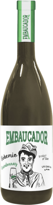 7,95 € Free Shipping | White wine Santa Catalina del Mañan Embaucador D.O. Alicante Valencian Community Spain Chardonnay Bottle 75 cl