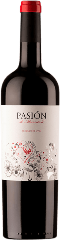 13,95 € Free Shipping | Red wine Sierra Norte Pasión Ecológico D.O. Alicante Valencian Community Spain Monastrell Bottle 75 cl
