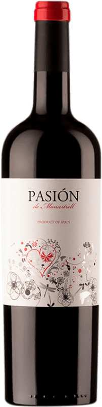 13,95 € Spedizione Gratuita | Vino Rosso Sierra Norte Pasión D.O. Alicante Comunità Valenciana Spagna Monastrell Eco — Biologico Bottiglia 75 cl