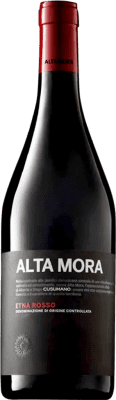 16,95 € Spedizione Gratuita | Vino rosso Cusumano Alta Mora D.O.C. Etna Italia Nerello Mascalese Bottiglia 75 cl