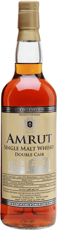 212,95 € Free Shipping | Whisky Single Malt Amrut Indian Amrut Double Cask 3rd Edition Bottle 70 cl