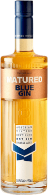 93,95 € Envío gratis | Ginebra Blue Austrian Matured Dry Gin Botella 70 cl