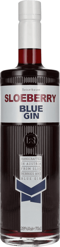 53,95 € 免费送货 | 金酒 Blue Austrian Sloeberry Gin 瓶子 70 cl